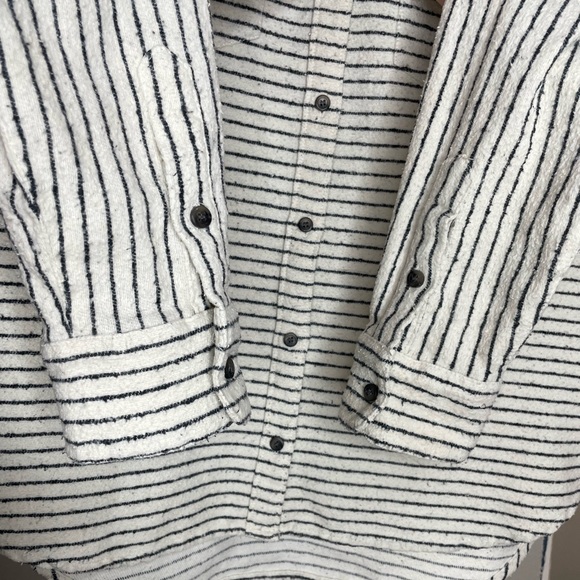 Madewell Oversized Textured Flannel Ex-boyfriend Shirt - Picture 8 of 9